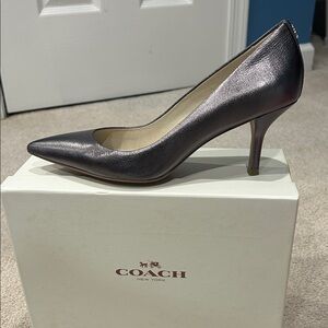Coach Women's Pewter Heels